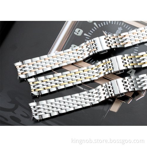 Solid Stainless Steel Bracelet Metal Strap For 19mm Tissot Le Locle Bracelet Watch Band